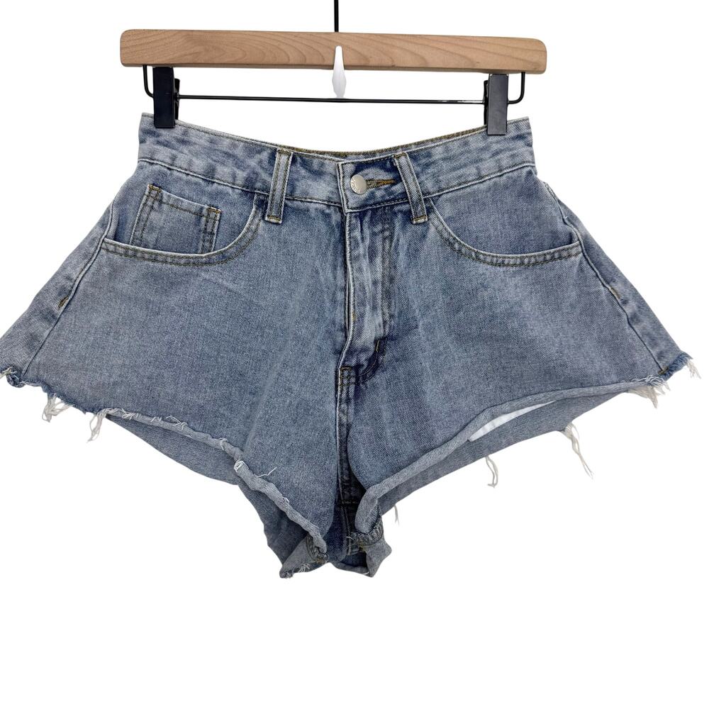 Shein Denim Cut Off Shorts Size Small